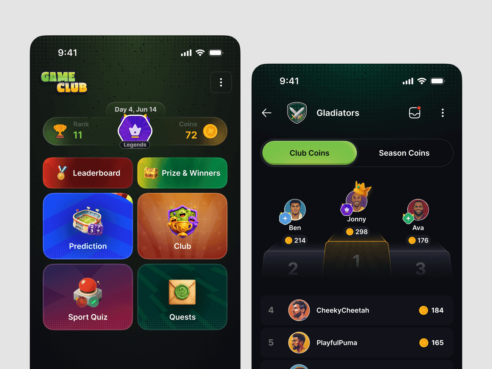 Cover image for the GameClub case study